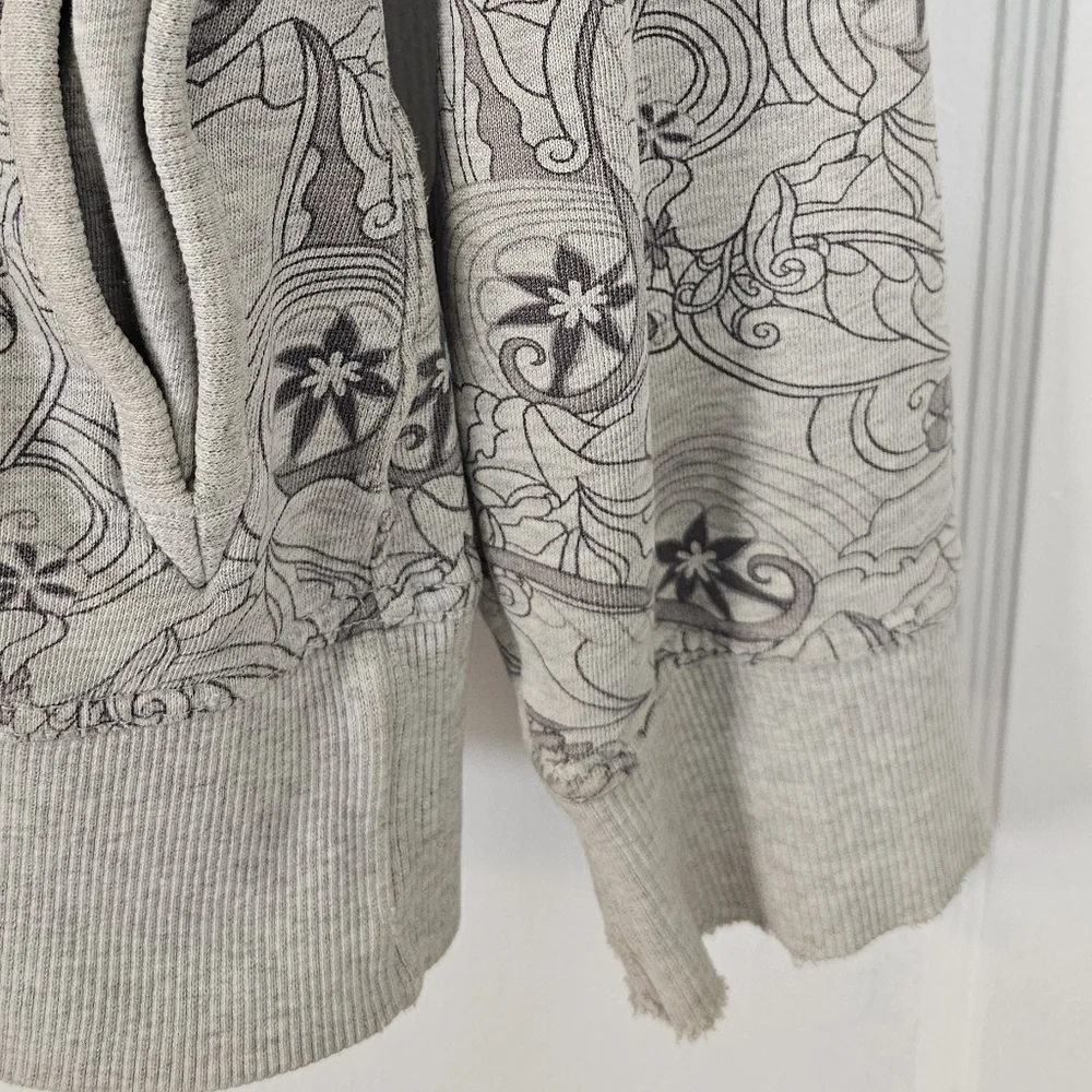 Rare Psychedelic Floral Hoodie - Picture 10 of 12